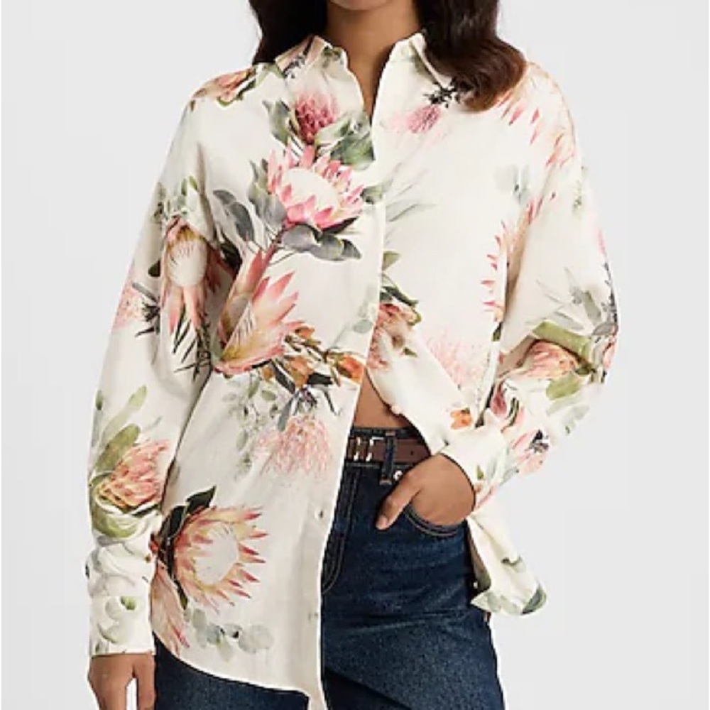 Floral Print Women's Top